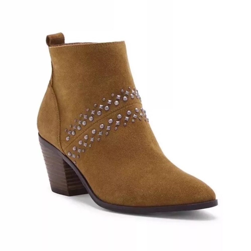 Lucky brand ankle boots women’s 7 suede